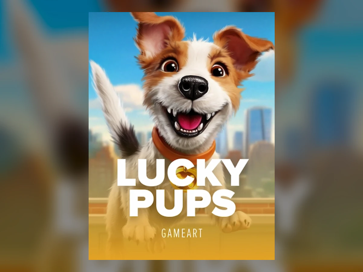 Lucky Pups slot game artwork