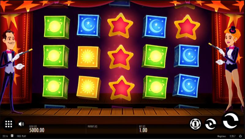 Magicious slot game artwork