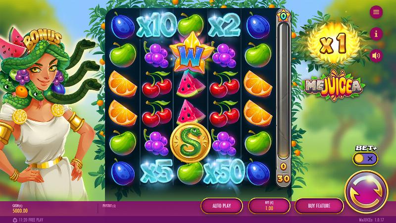 Mejuicea slot game artwork