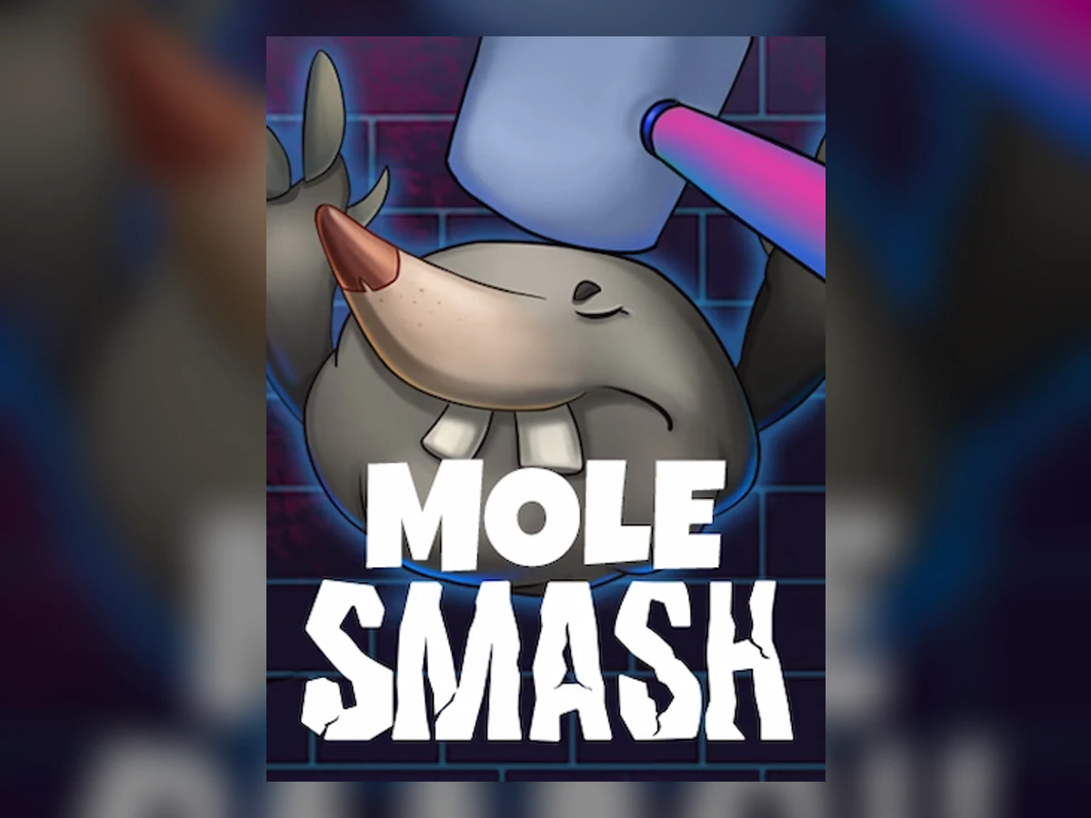 Mole Smash slot game artwork