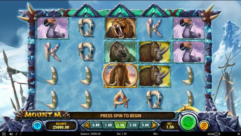 Mount M slot game artwork