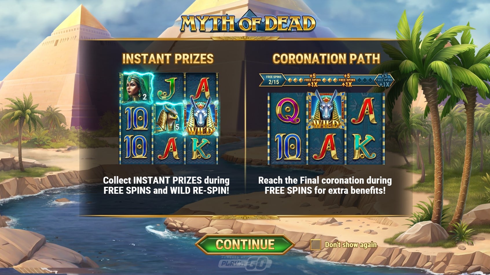 Myth Of Dead slot game artwork