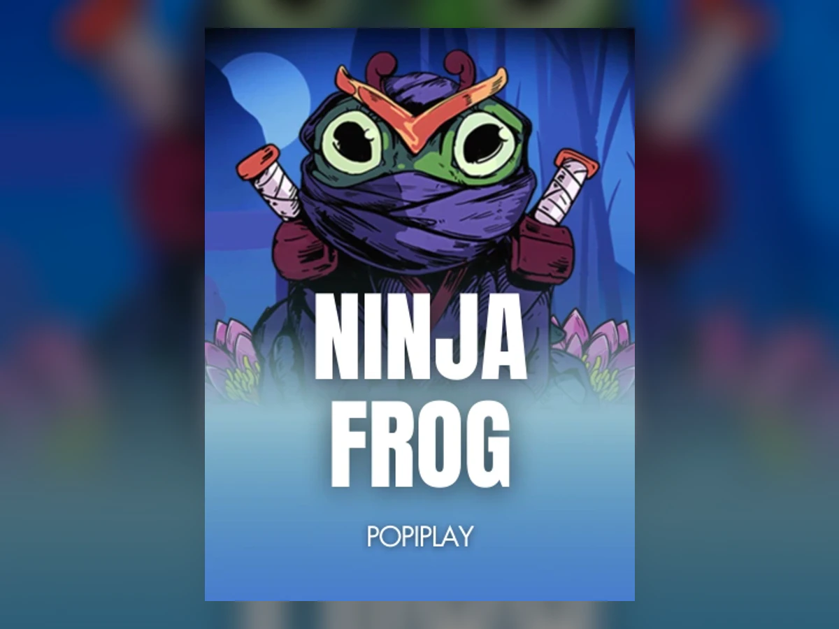 Ninja Frog slot game artwork