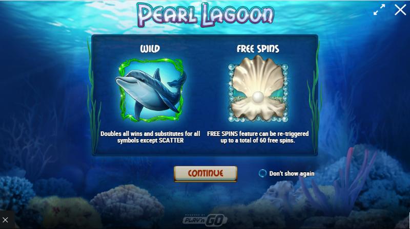 Pearl Lagoon slot game artwork