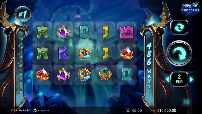 Pop Rocks slot game artwork
