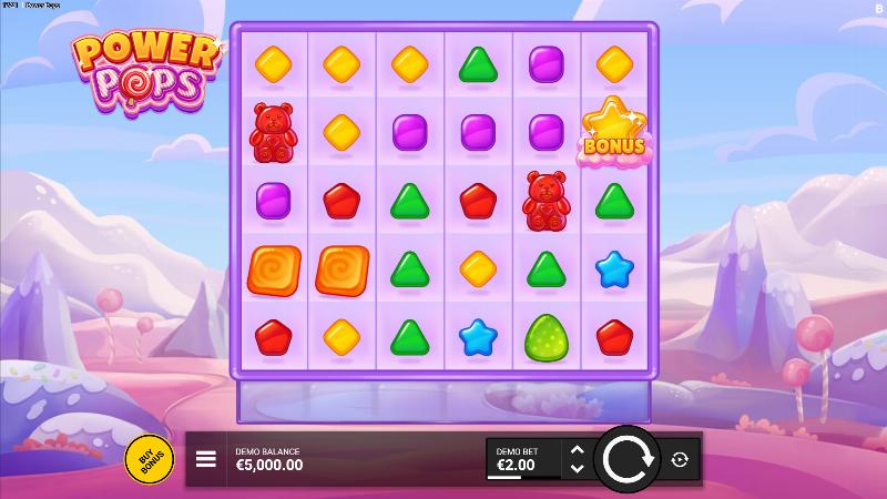 Power Pops slot game artwork
