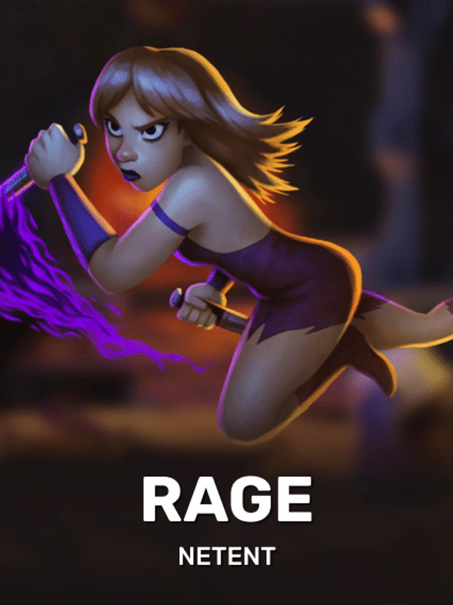 Rage slot game artwork