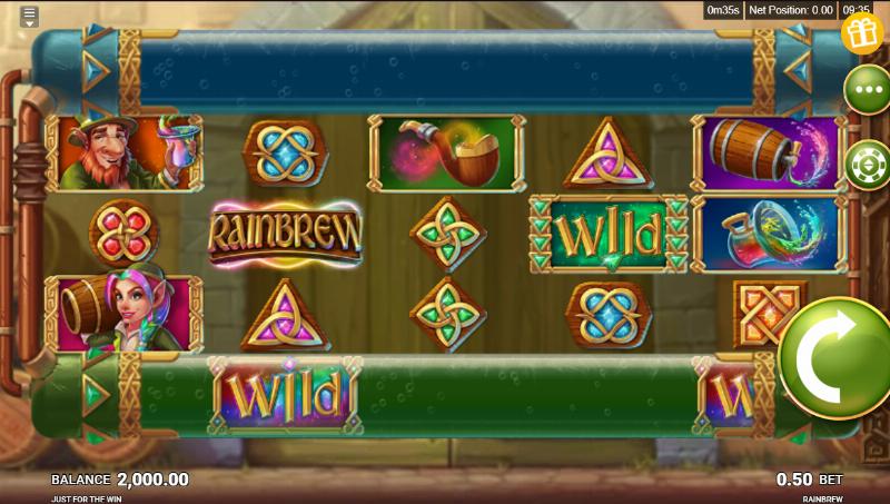 Rainbrew slot game artwork