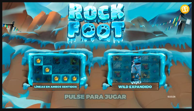 Rock Foot slot game artwork