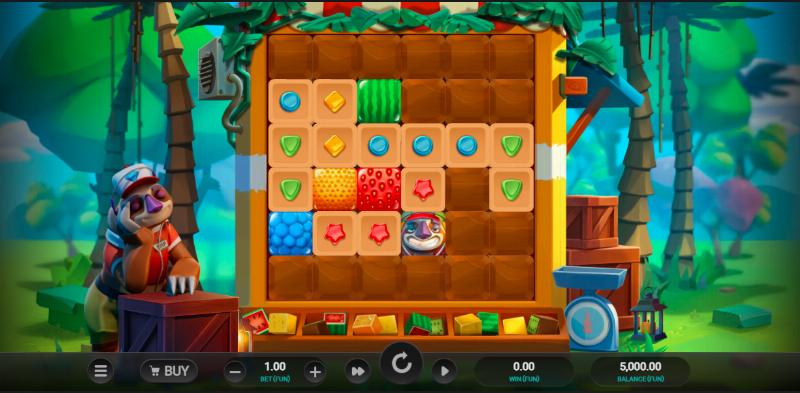 Sloth Tumble slot game artwork
