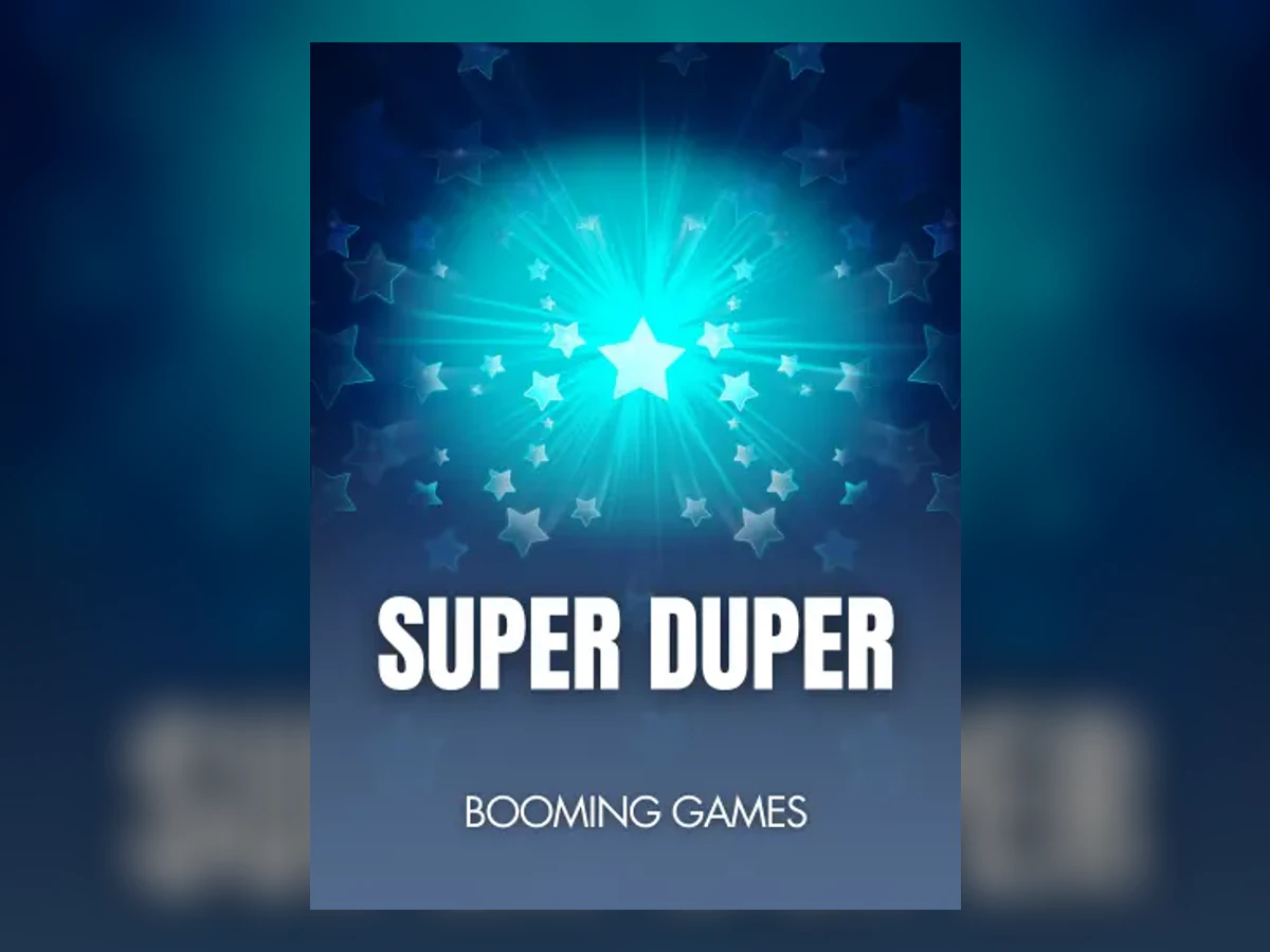 Super Duper slot game artwork