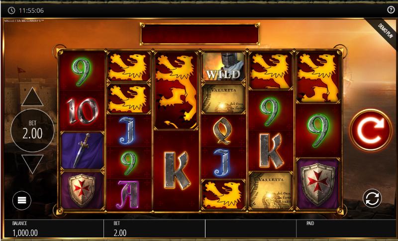 Valletta slot game artwork