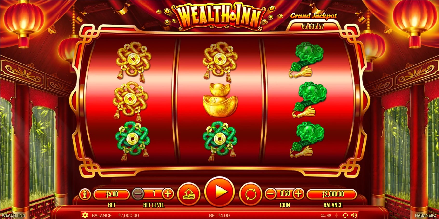 Wealth Inn slot game artwork