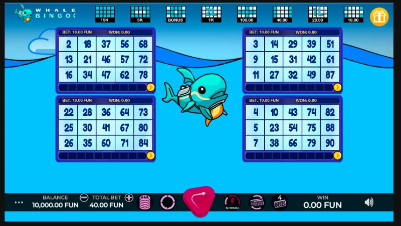 @Whale Bingo slot game artwork
