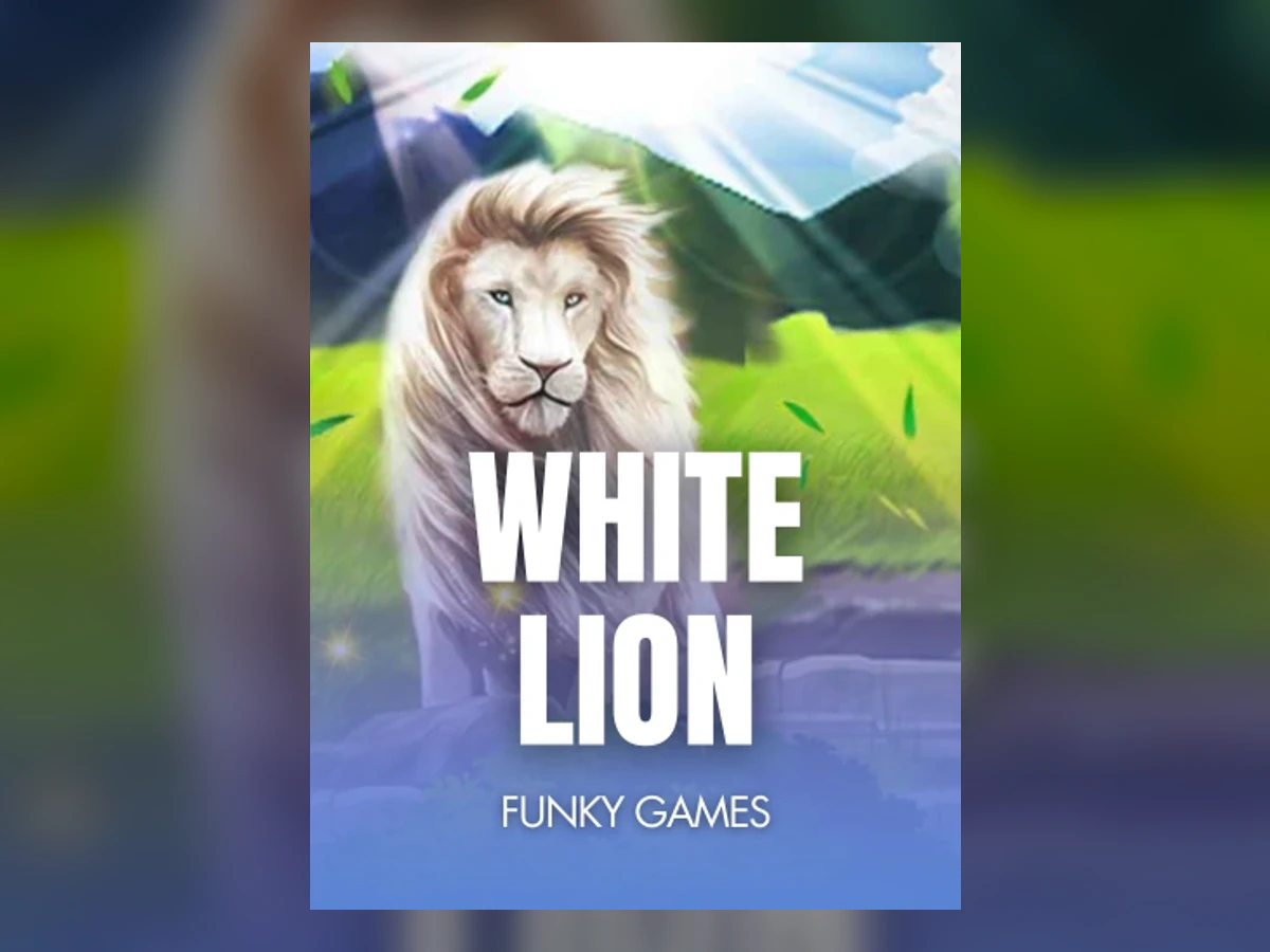White Lion slot game artwork