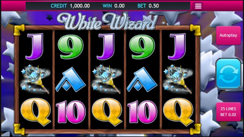 White Wizard slot game artwork