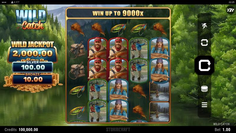 Wild Catch slot game artwork