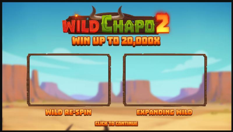 Wild Chapo 2 slot game artwork