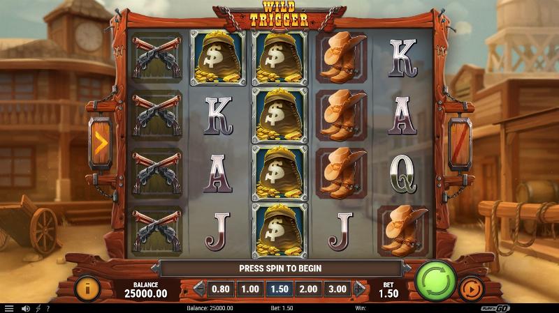 Wild Trigger slot game artwork