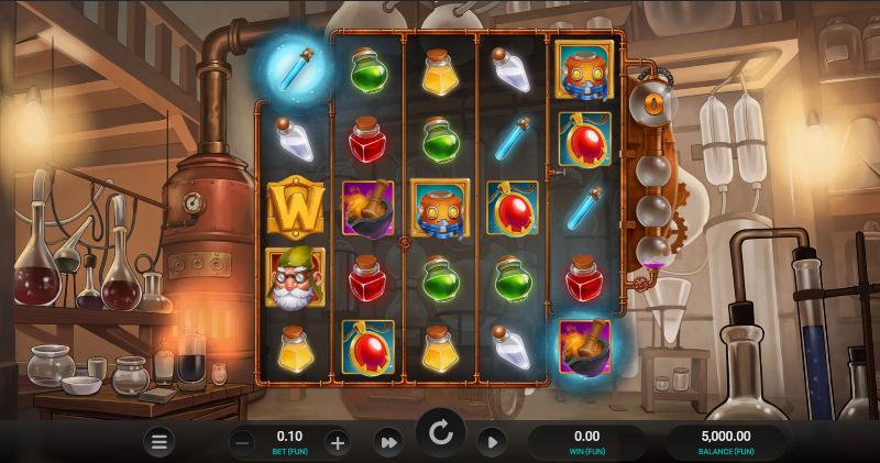 Wildchemy slot game artwork