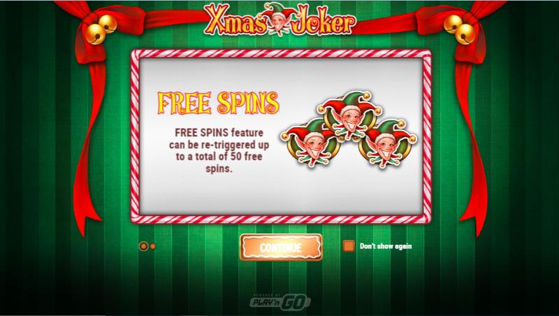 Xmas Joker slot game artwork