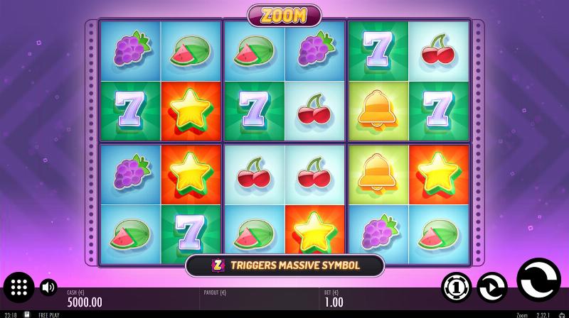 Zoom slot game artwork