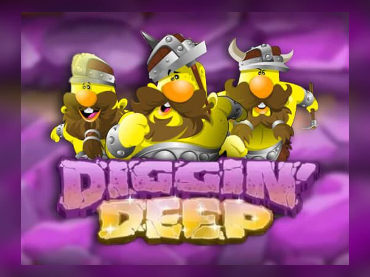 Diggin' Deep slot game artwork
