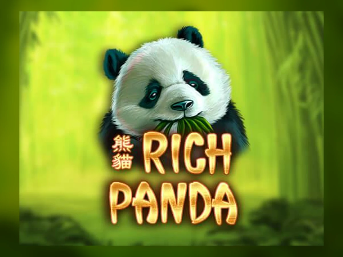 Rich panda slot game artwork
