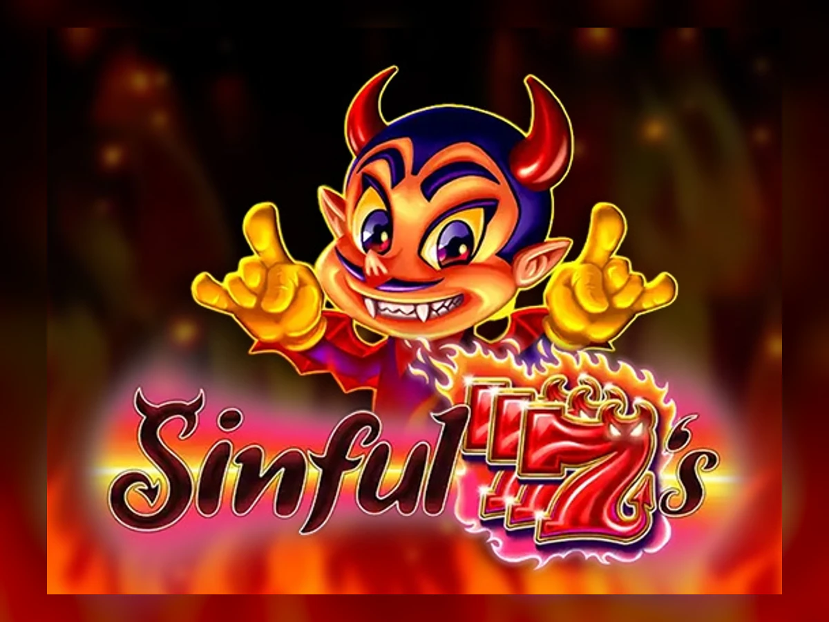 Sinful 7s slot game artwork
