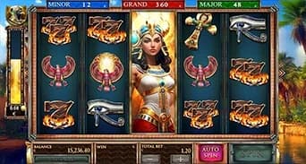 Guardians of Luxor 3: Mother Goddess symbol on the main field