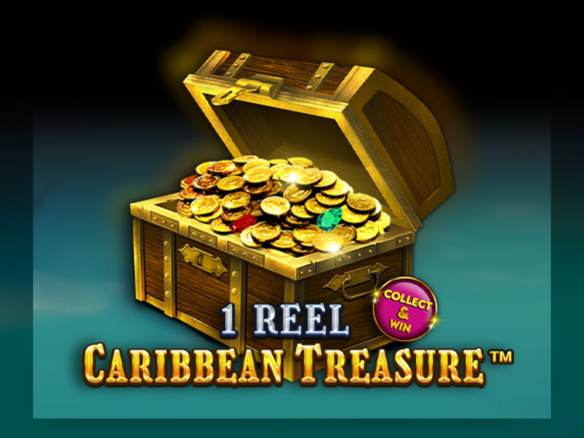 1 Reel Caribbean Treasure slot game artwork