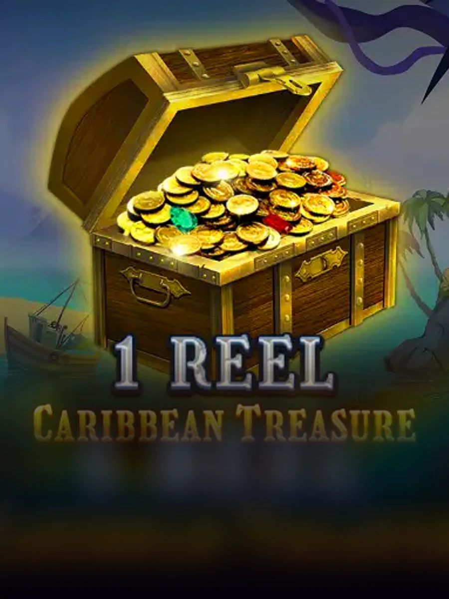 1 Reel Caribbean Treasure slot game artwork
