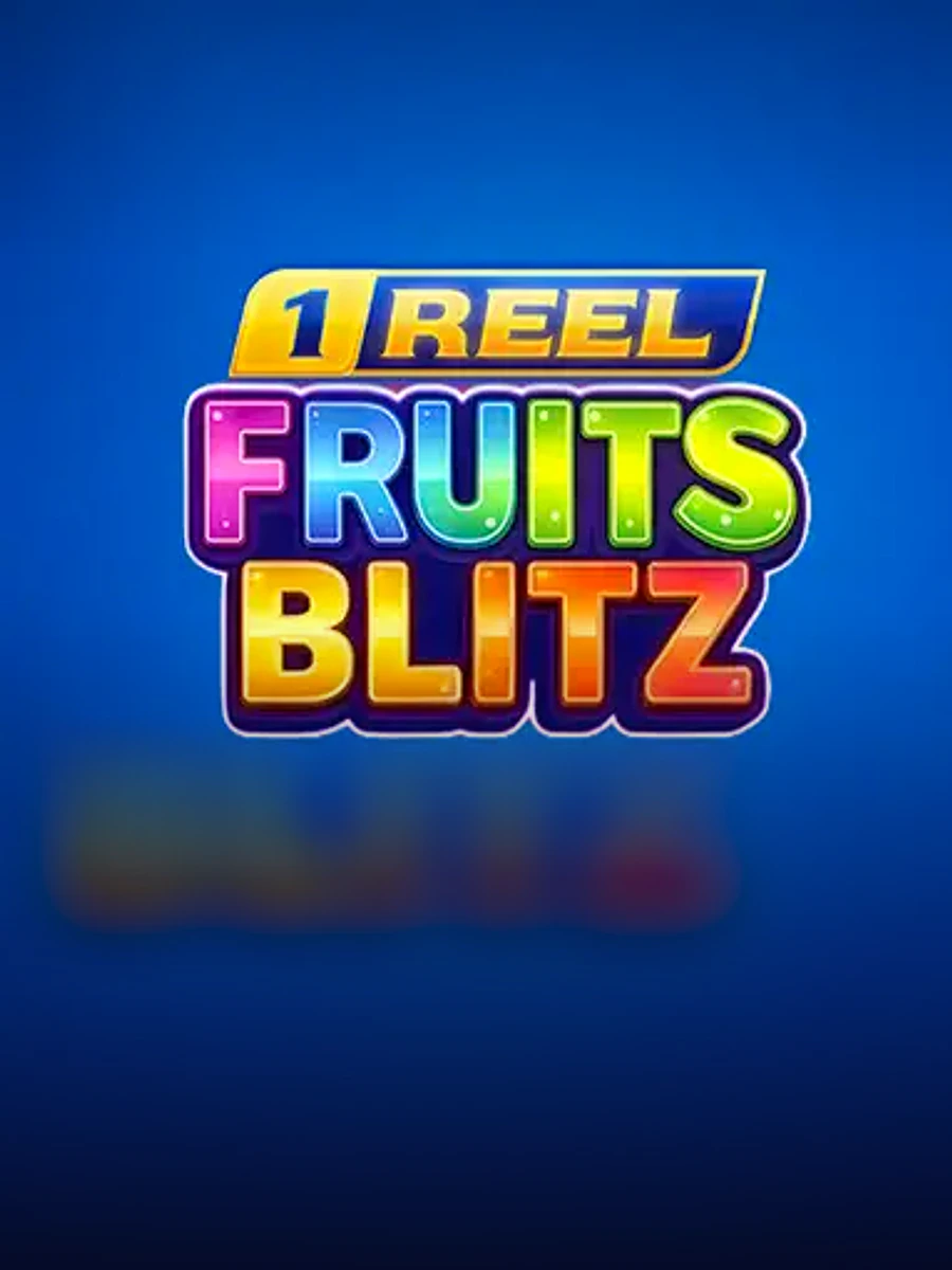 1 Reel - Fruits Blitz slot game artwork