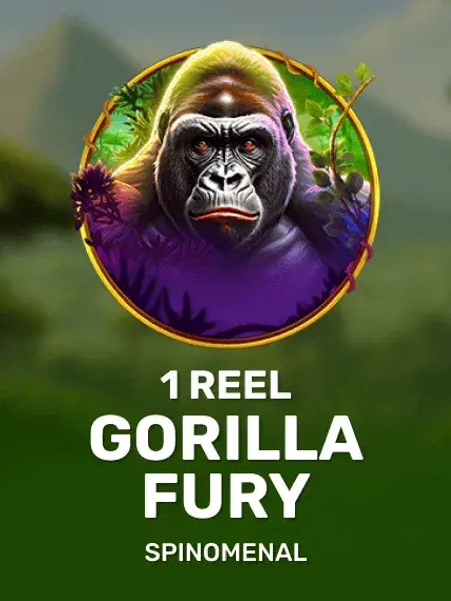1 Reel - Gorilla Fury slot game artwork