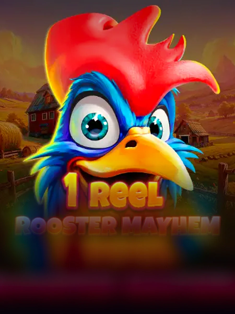 1 Reel Rooster Mayhem slot game artwork