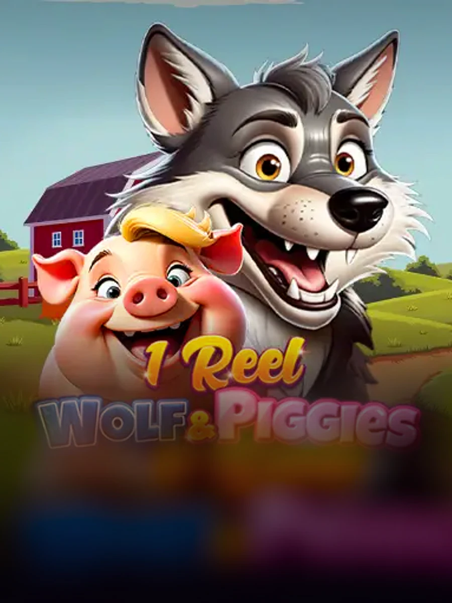 1 Reel - Wolf & Piggies slot game artwork