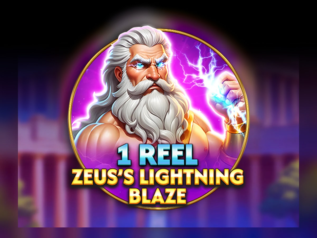 1 Reel - Zeus's Lightning Blaze slot game artwork