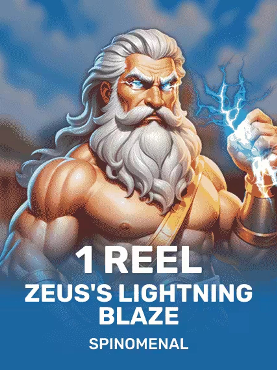 1 Reel - Zeus's Lightning Blaze slot game artwork