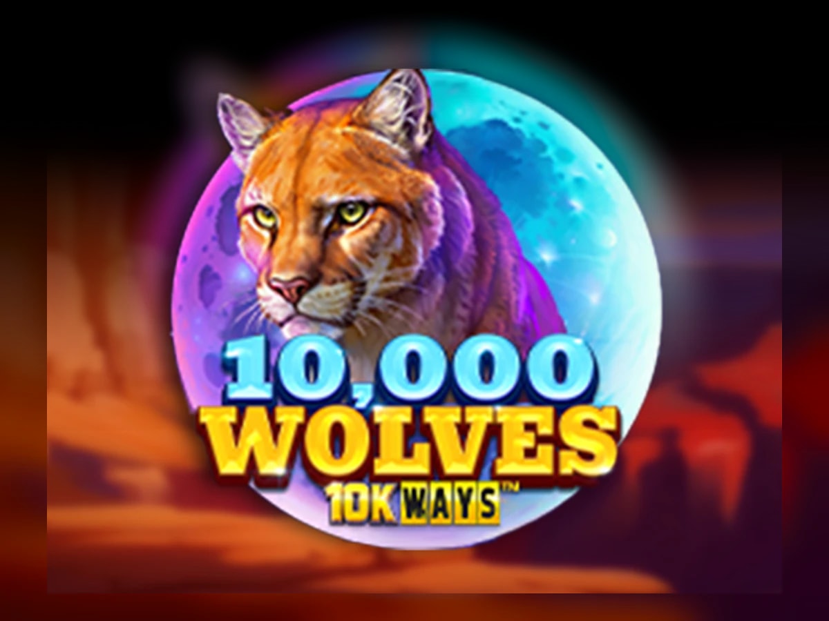 10,000 Wolves 10K Ways slot game artwork