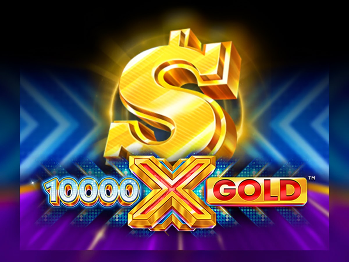 10,000x Gold slot game artwork