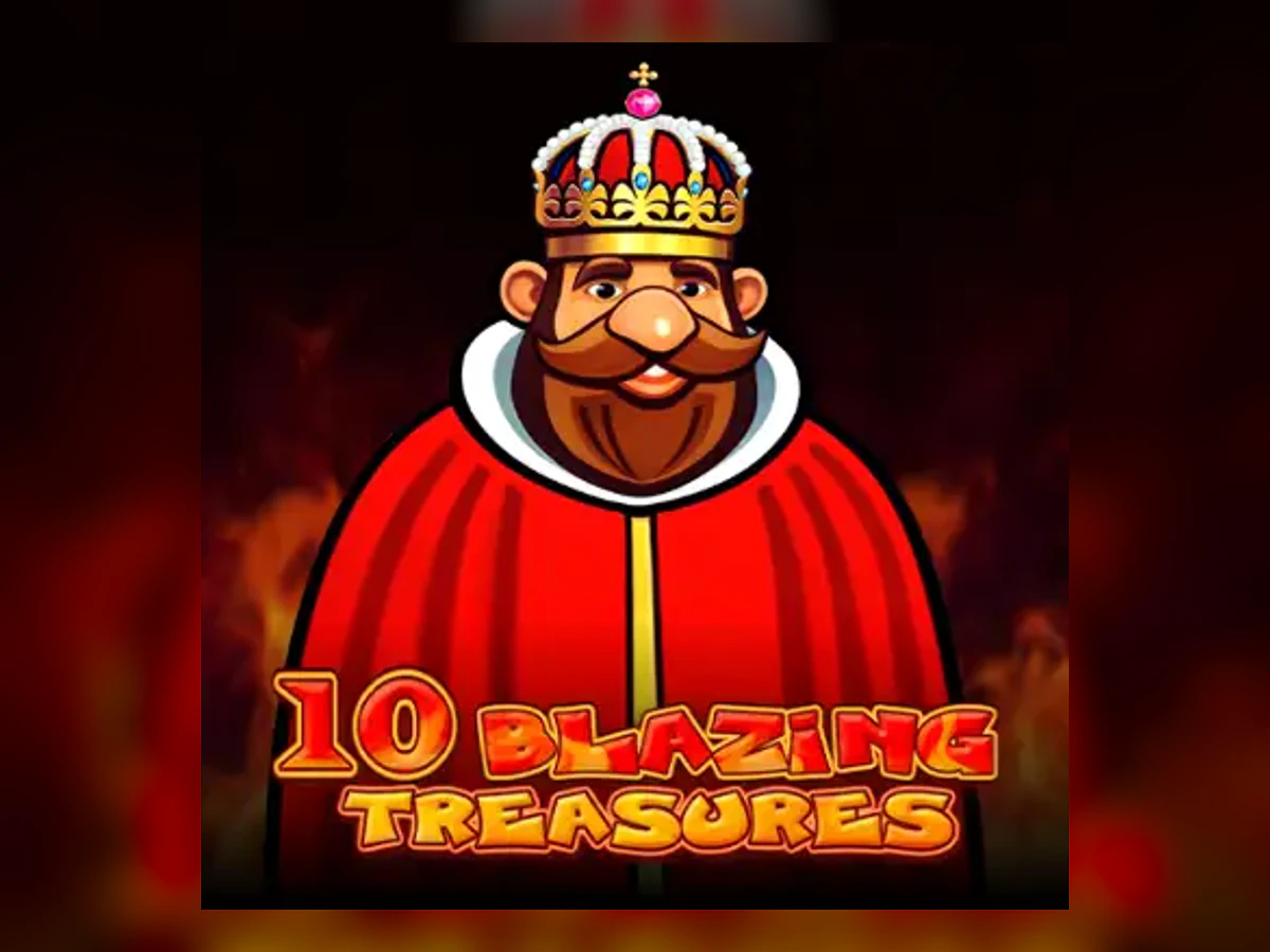 10 Blazing Treasures slot game artwork