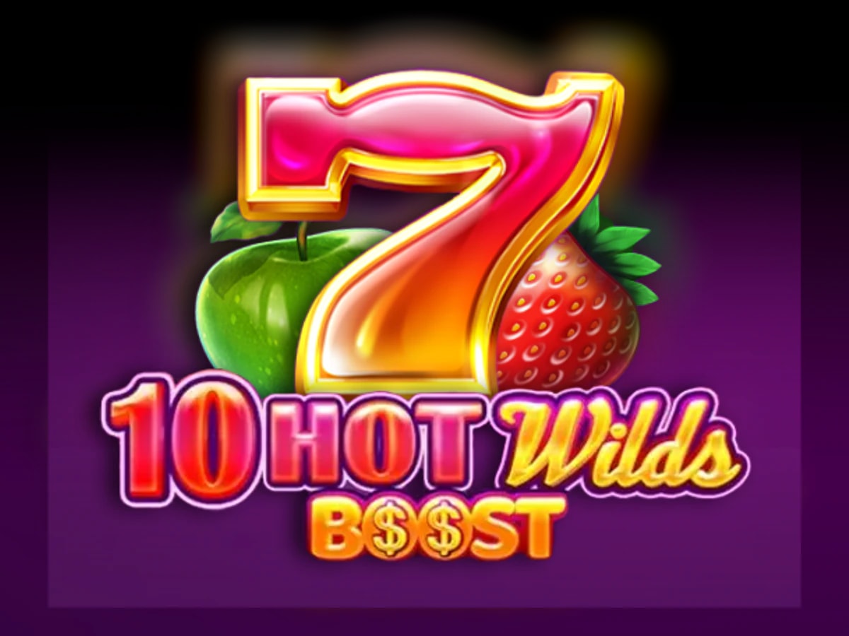 10 Hot Wilds Boost slot game artwork