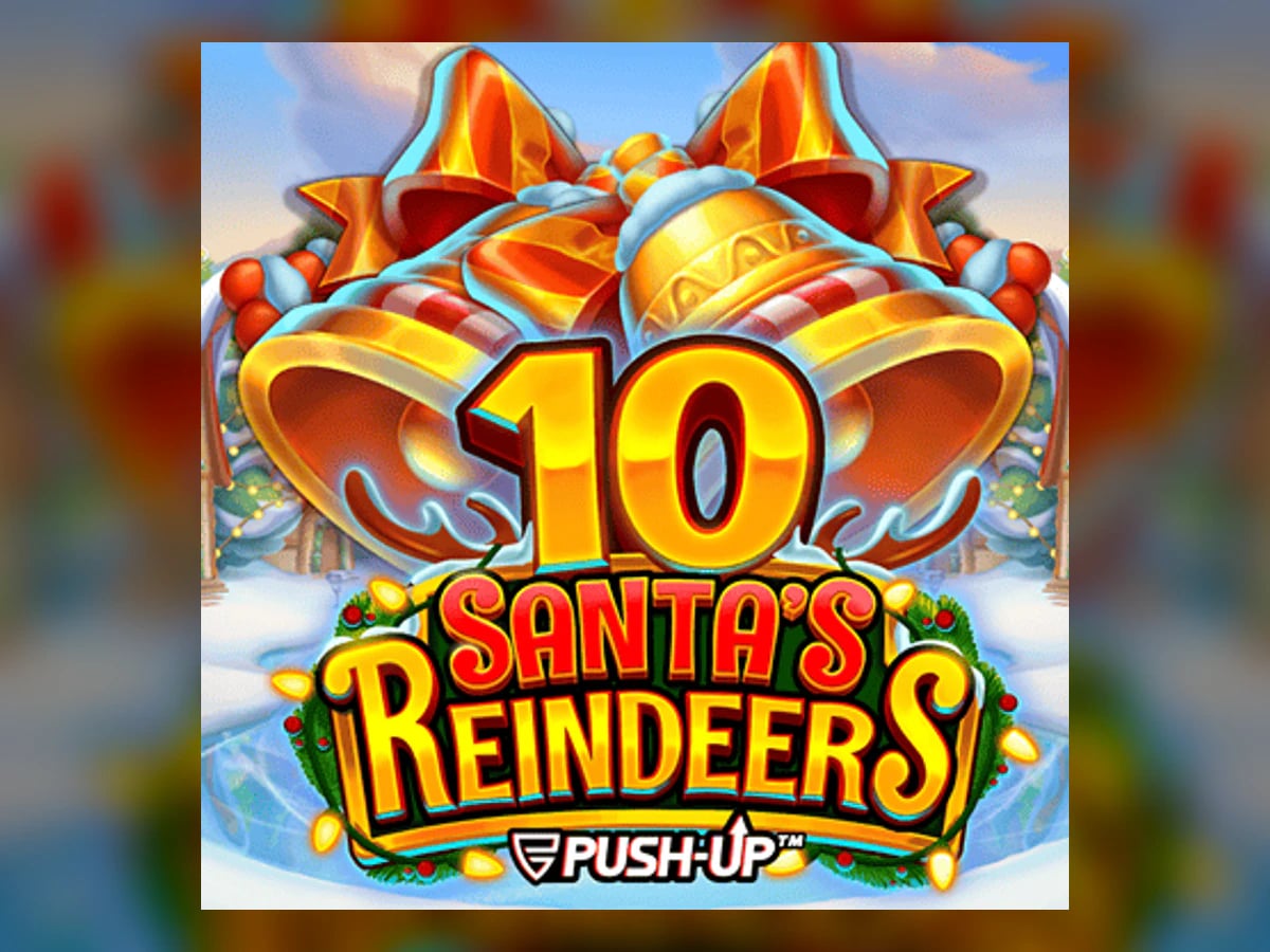 10 Santa's Reindeers slot game artwork