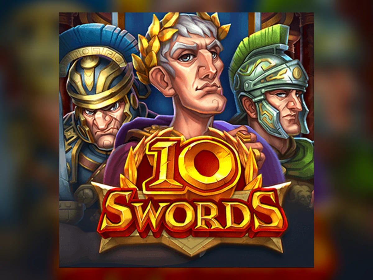10 Swords slot game artwork