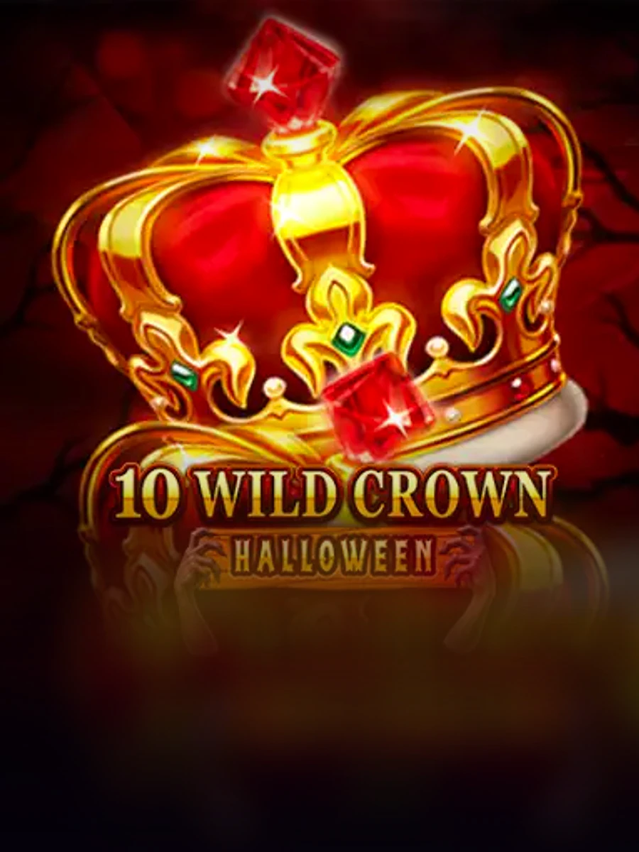 10 Wild Crown Halloween slot game artwork