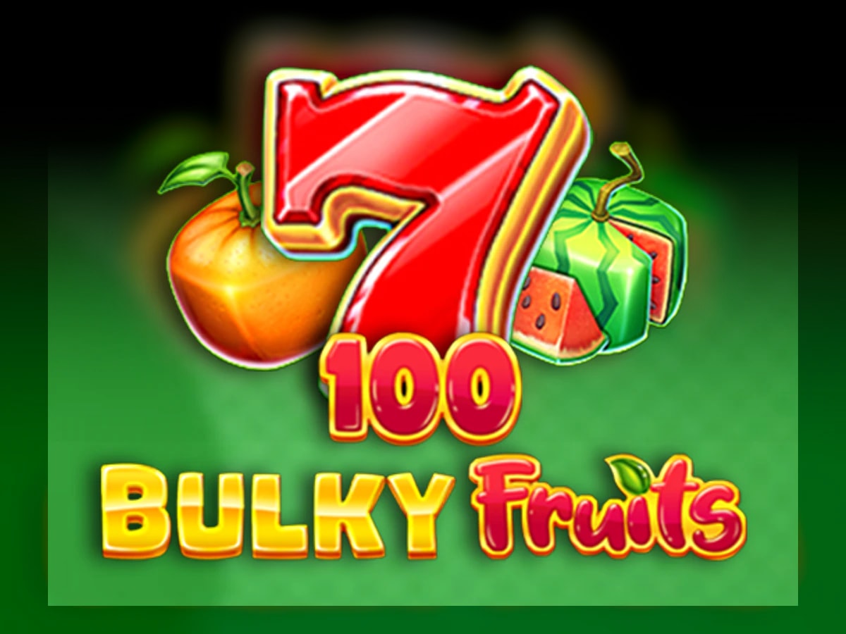100 Bulky Fruits slot game artwork