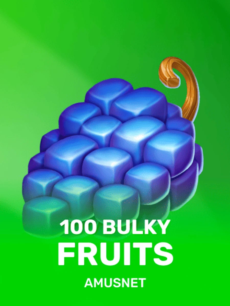 100 Bulky Fruits slot game artwork