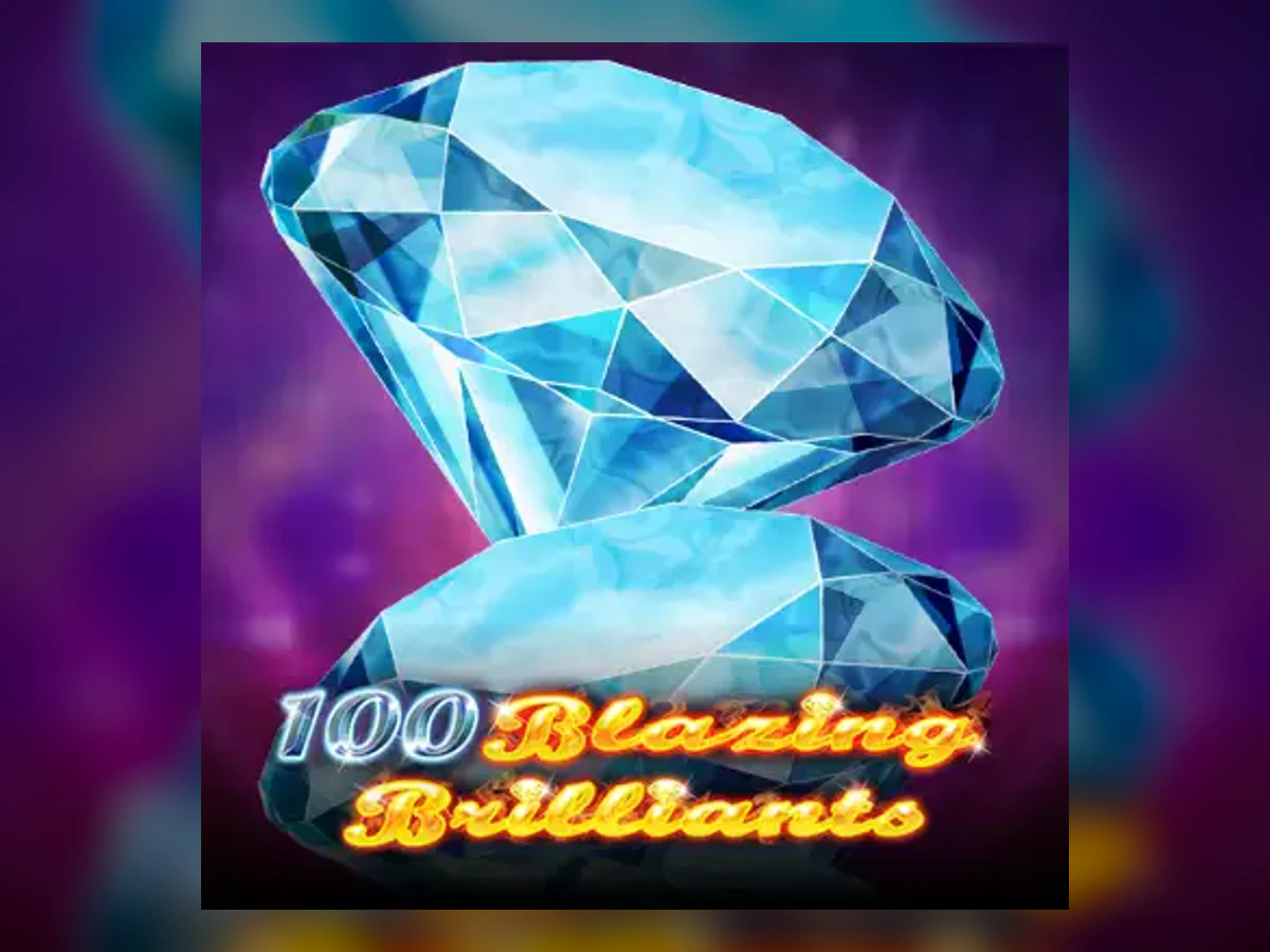 100 Burning Brilliants slot game artwork
