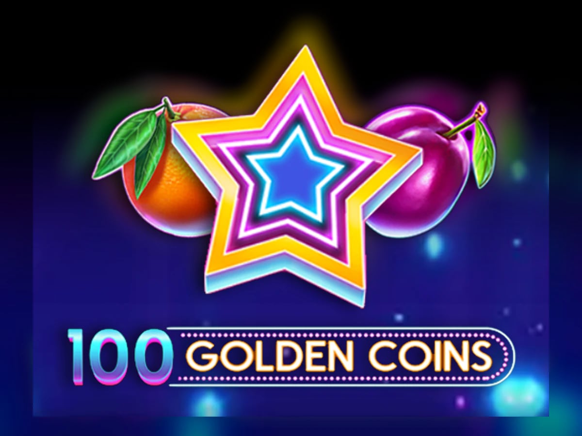 100 Golden Coins slot game artwork