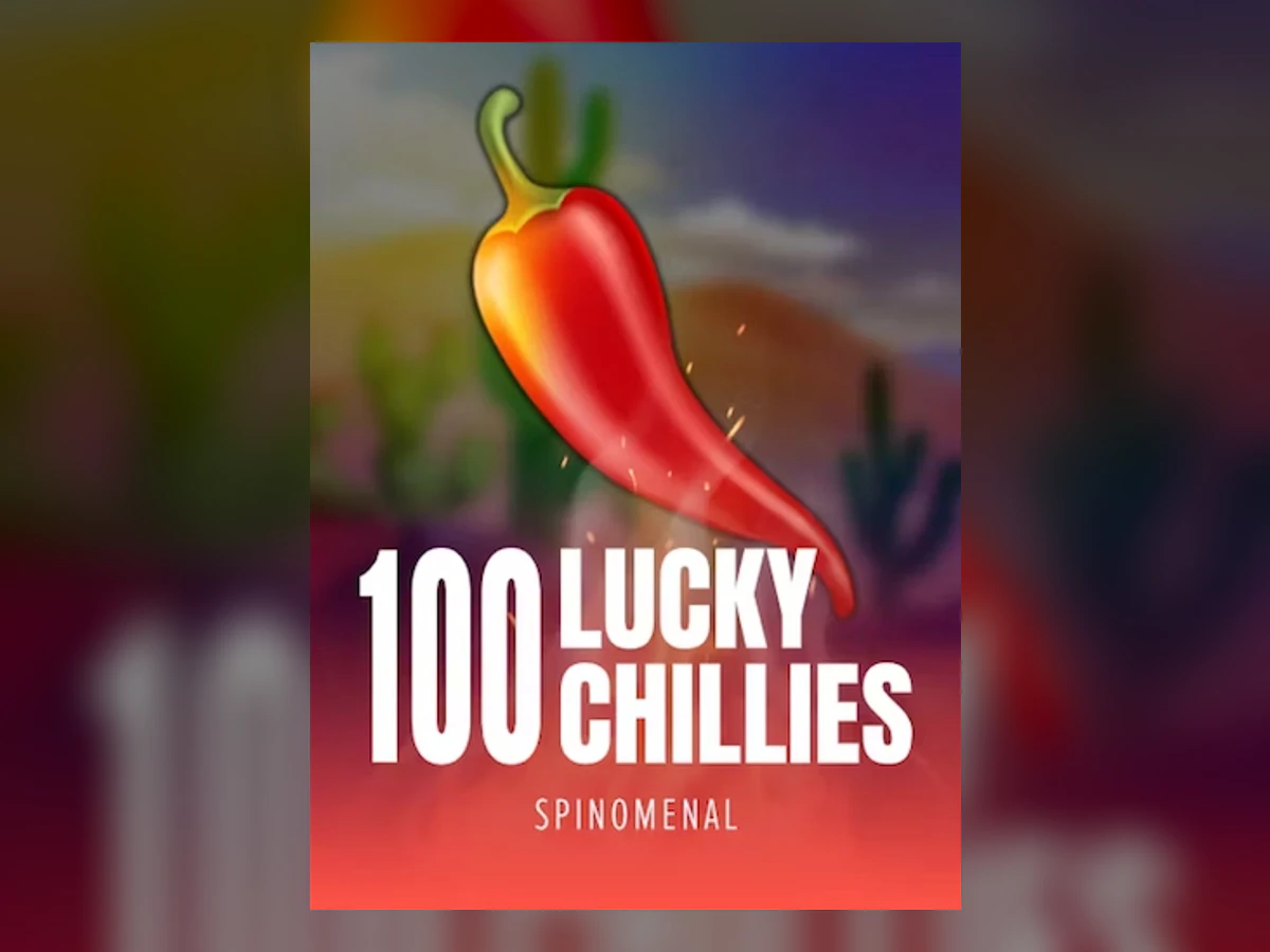 100 Lucky Chillies slot game artwork